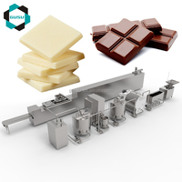 Ligne de production automatique de chocolat et de noix GUSU, machine de dépose et de formage