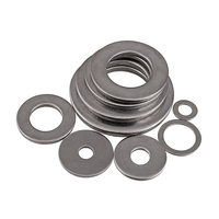 Rondelle plate en acier inoxydable SS304 SS316 SS316L A2-70 A2-80 A4-70 A4-80 DIN125