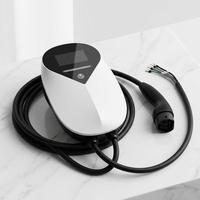 Chargeur intelligent pour véhicule électrique 11 kW Type 2, station de recharge pour voiture électrique, borne murale triphasée pour VE