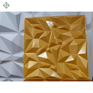 Trang Trí Nội Thất Nhựa Bên Ngoài Tường Trang Trí Bảng Điều Khiển 3D Wall Panels Trang Trí Nội Thất