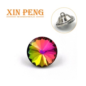 Nút 20 <span class=keywords><strong>25mm</strong></span> <span class=keywords><strong>Rhinestone</strong></span> kính pha lê kim cương sofa bọc nút cho đồ nội thất - Product Image 3