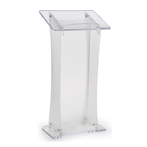 Bespoke Fosco Claro Podium Stand Falando Acrílico Púlpitos Igrejas Palestras para Palestra Recital Speech Apresentação Stand - Product Image 2