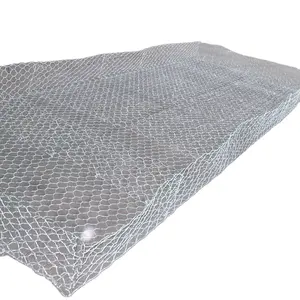 Filet de protection de côte de boîte de gabion tissé en Chine pour le panier de gabion d'érosion d'eau de typhon