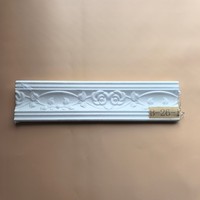 Moulures couronnées à prix compétitif Couronne en mousse EPS blanche/or/argent corniches décoratives pour plafond en polystyrène