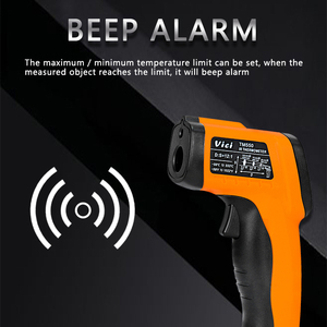 Termómetro láser industrial infrarrojo <span class=keywords><strong>VICI</strong></span> TM550 2024, láser digital sin contacto, termómetro infrarrojo Digital - Product Image 3