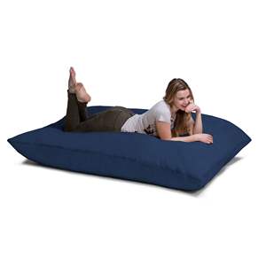 DB Jaxx <b>Navy</b> 5.5 ft Pillow Saxx <b>Bean</b> <b>Bag</b> Sofa Comfortable <b>Bean</b> <b>Bag</b> Couch - Product Image 1