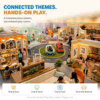 Cafetería, Zona de Juegos, Panadería Comercial, Mostrador de Caja, Pista de Carreras, Probado por TUV, Parque Infantil Interior, Escenario de Rol para Propietarios