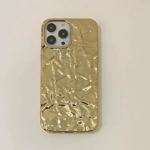 Custodia per telefono di lusso di lusso con personalità dorata per <span class=keywords><strong>iPhone</strong></span> 16 15Pro 14 13 12 11 <span class=keywords><strong>XS</strong></span> MAX XR <span class=keywords><strong>Cover</strong></span> <span class=keywords><strong>protettiva</strong></span> accessori - Product Image 3