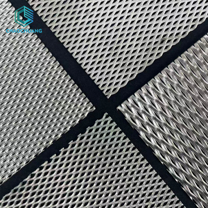 Tôle en aluminium expansé <span class=keywords><strong>1060</strong></span> 3003, maille métallique perforée légère pour décoration murale extérieure, balustrade - Product Image 3