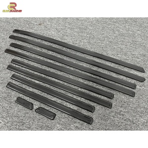 Molduras Laterales de Fibra de Carbono Estilo B para Mercedes Benz Clase G, G Wagon W464 G63 AMG G500 2019-2024, Tiras Decorativas para Puertas - Product Image 2