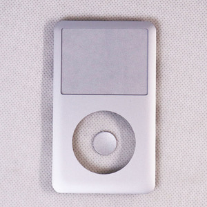 Façade noire, argentée et grise avec bouton pour boîtier avant <span class=keywords><strong>Classic</strong></span> 6e/6,5e/7e génération (80 Go/120 Go/160 Go) - Product Image 2