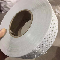 Bande de coin en PVC perforé blanc flexible pour protection d'angle de cloison sèche en plâtre – Fournitures de construction