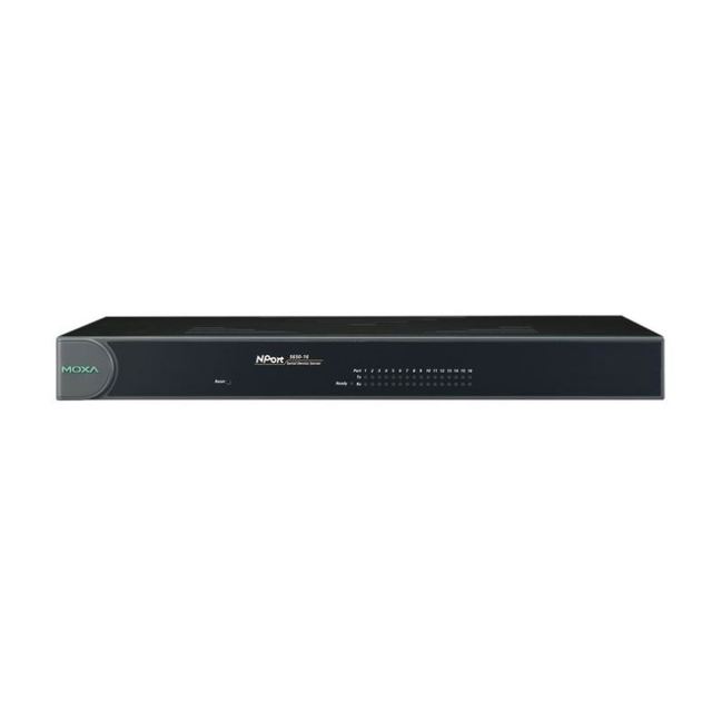 MOXA NPort 5650-16 RS-232/422/485 Industrial Rackmount Serial Device Server