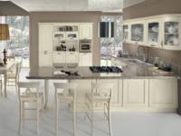 Kabinet Dapur Modular Gaya Shaker Amerika Kelas Atas dengan Wastafel Stainless Steel Desain Ramah Lingkungan Tahan Api untuk Hotel