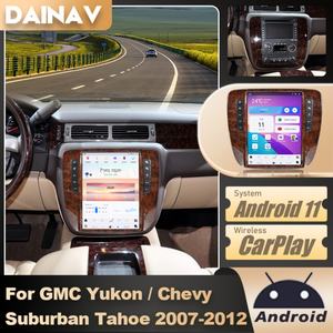 Autoradio 12,1 pouces pour GMC Yukon / Chevy Suburban Tahoe 2007-2012 Écran vertical Multimédia GPS Navigation Autoradio Stéréo - Product Image 2