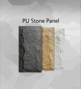 Panneau mural en pierre artificielle PU Léger Décoratif Revêtement en briques 3D <span class=keywords><strong>pour</strong></span> l'intérieur et l'extérieur - Product Image 2