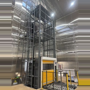 Transportador Vertical Recíproco Industrial VRC con Certificación CE, Elevador de Mercancías de 5000 lb para Centro de Distribución de Almacenes - Product Image 3