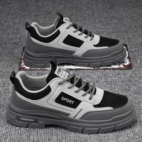 Chaussures pour hommes, vente chaude, direct usine, nouvelle tendance, chaussures décontractées basses en toile, style britannique, design décontracté