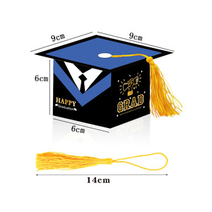 Cajas <span class=keywords><strong>de</strong></span> Regalo para Graduación 2026 al por Mayor <span class=keywords><strong>con</strong></span> Borla, Cajas <span class=keywords><strong>de</strong></span> Regalo Negras y Doradas para Fiestas <span class=keywords><strong>de</strong></span> Graduación - Product Image 5