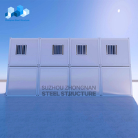 Maison modulaire portable Zhongnan, personnalisable, avec 2, 3 ou 4 chambres, maison de campagne, bureau, petite maison préfabriquée en conteneur