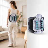 Ceinture de soutien lombaire respirante et réglable pour hommes et femmes avec coussin lombaire, soutien élastique de la taille pour soulager les douleurs du bas du dos