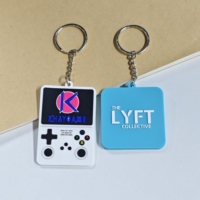 Porte-clés en PVC souple 3D/2D personnalisé avec logo de hamburger, cadeau promotionnel en gros sur mesure Boce