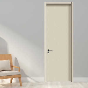 Thiết kế hiện đại chống cháy bằng gỗ căn hộ khách sạn Cửa Cách âm không sơn cho nội thất dân cư sử dụng sợi thủy tinh cho ngoại thất - Product Image 2