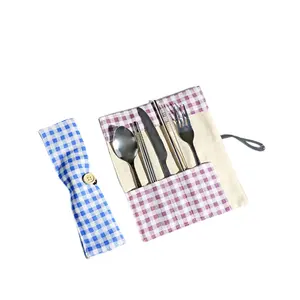 Посуда и столовые приборы, дорожная сумка для столовых приборов, соломенная сумка и соломенная сумка для переноски