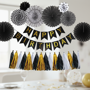 Set di palloncini in lattice 24 pezzi SET di decorazioni per BANNER di nascita per feste di compleanno di laurea - Product Image 4