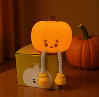 Lampes à tapoter en silicone, décorations de fête, lumières d'ambiance, design créatif et éclectique, petits ornements de bureau