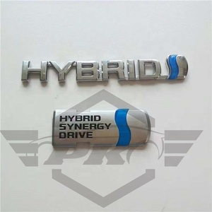 Emblema 3D de Metal Híbrido para Coche, Adhesivo para Maletero Trasero, Guardabarros Laterales, para Honda CRV, HRV, CIVIC Hybrid, Toyota Camry, <span class=keywords><strong>Crown</strong></span> - Product Image 5