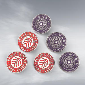 Großhandel Hersteller Metal Crafts/Halbe del stein Handwerk/Geschenk Souvenir Emaille Pin - Product Image 2