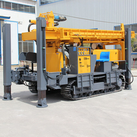 Perceuse de puits d'eau Portable YGQZ-500 500m plate-forme de forage moteur Diesel pompe à engrenages prix usine camion de Construction