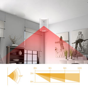 Mini kablosuz kızılötesi hareket dedektörü bağışıklık Pet 20KG 433MHz Home anti-beyaz ışık ev hırsız güvenlik alarmı sistemi için - Product Image 5