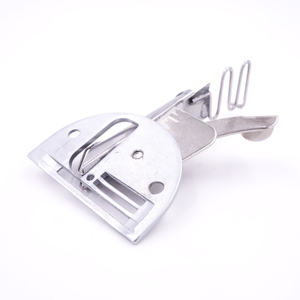 Tela fina <span class=keywords><strong>para</strong></span> máquina de <span class=keywords><strong>coser</strong></span>, accesorio de costura con bloqueo de <span class=keywords><strong>aguja</strong></span> única, 126 pliegues en media carpeta - Product Image 2