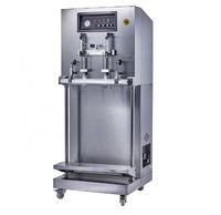 Machine d'emballage sous vide pour briques de 10 à 50 kg, scelleuse verticale électrique pour grands sacs, machine de mise sous vide externe pour aliments, haricots et noix