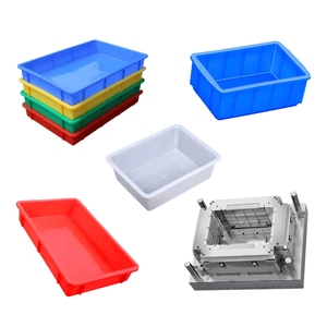 Nhà máy Tùy chỉnh công nghiệp hộp nhựa khuôn nhà sản xuất thùng ép phun nhựa tiêm khuôn mẫu cho ngành công nghiệp - Product Image 1