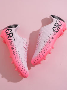 Новейшие цветовые варианты футбольных бутс AG TF с шипами, прочная конструкция, подошва с высоким сцеплением, удобная посадка, для тренировок - Product Image 5