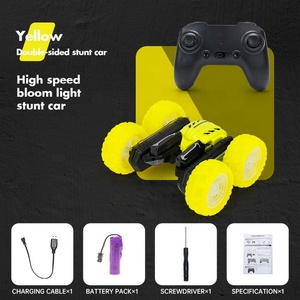 Popular Upgrade S688-1D 2.4G RC Stunt Car <strong>Transformation</strong> Double Sided <strong>Remote</strong> <strong>Control</strong> Model Twist Car with LED Light in the Dark - Product Image 5