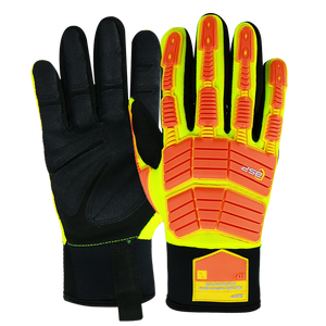 Gants anti-impact personnalisés hautement respirants avec logo Image Anti-vibration <span class=keywords><strong>Mechanix</strong></span> Wear Impact Gloves - Product Image 4