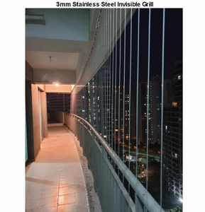 Parrilla Invisible de Acero Inoxidable de 3 mm - Product Image 3