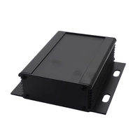 Caja Eléctrica de Aluminio Extruido para Montaje en Pared, Diseño Dividido, Anodizado, con Clasificación IP54, para PCB y Electrónica