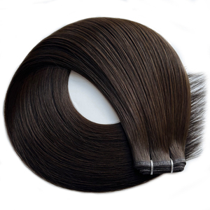 Cheveux humains vierges 100% réels Haiyi en gros, double trame plate, facile à augmenter la longueur des cheveux, volume et polyvalence de coiffage # <span class=keywords><strong>2</strong></span> couleurs - Product Image 5