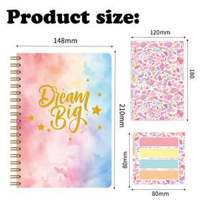 Set per Diario Fai-da-Te con Doratura per Ragazzi e Ragazze Sopra i 4 Anni, Album di Ritagli, <span class=keywords><strong>Regalo</strong></span> per Bambini - Product Image 6