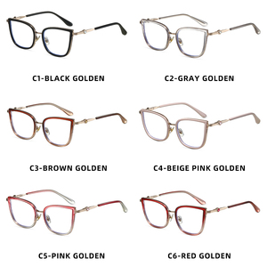 <span class=keywords><strong>Gafas</strong></span> de Diseño con Montura Completa y Pedrería, Unisex, al por Mayor, Personalizadas, Modelo 2025, Modernas, Más Vendidas, con Bloqueo de Luz Azul - Product Image 6