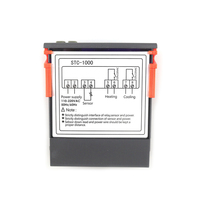 Igital-controlador de temperatura para el hogar, dispositivo electrónico de 110V 12V a prueba de agua, Ensor de alimentación