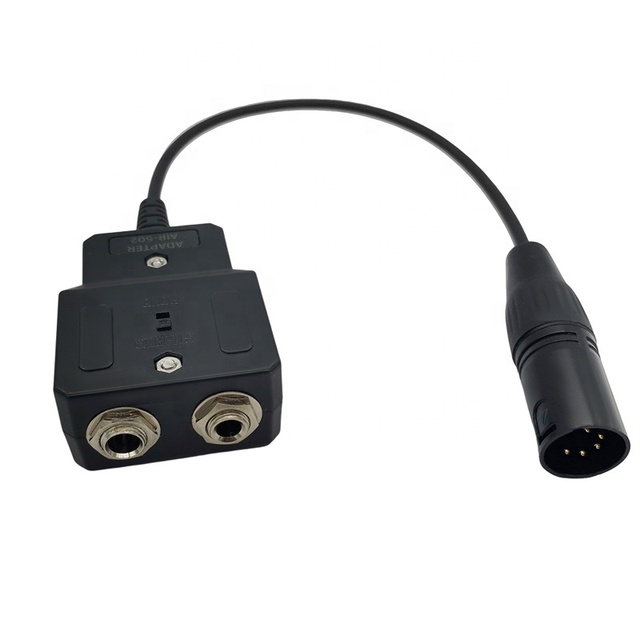 GA Headset Adapter U174 General Aviation Pilot Aircraft Headphone Adaptor Cable Plug for Airbus Boeing David Clark Airplane