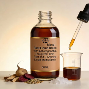 aladdin ODM OEM Gouttes d'extrait de Crinière de Lion et de Racine de Maca 60ML Améliore l'Immunité et l'Énergie Durée de Conservation de 2 Ans - Product Image 1