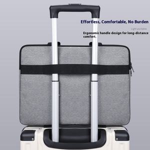 Borsa per Laptop morbida impermeabile ultrasottile per Lenovo Apple <span class=keywords><strong>Dell</strong></span> Asus Huawei da 15.6 pollici con fodera borsa a tracolla - Product Image 2