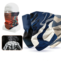 Cache-cou respirant ultra-doux avec logo personnalisé, coupe-vent, anti-UV, écharpe magique, masque facial tubulaire pour la pêche, la moto et le cyclisme, bandanas